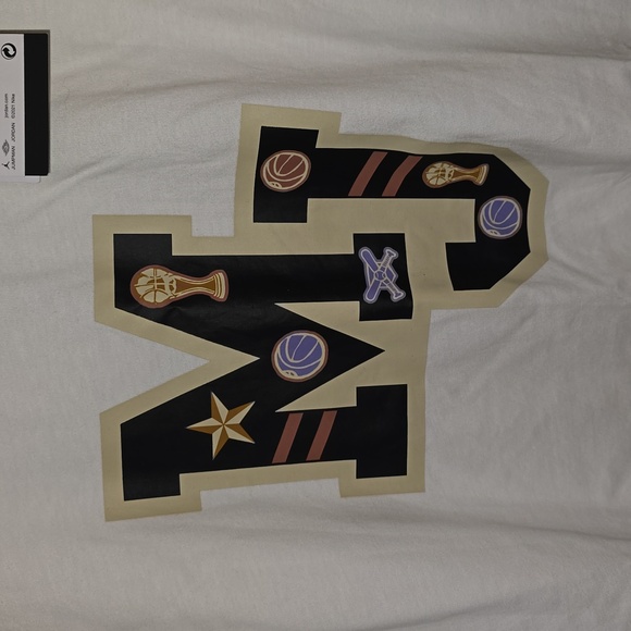 Nike Air Jordan Women's 1X White Short Sleeve T-Shirt New w/ Tags! - Picture 3 of 4